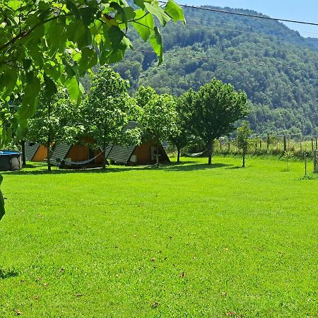 Glamping Hiske Petrin Hotel Tolmin Bagian luar foto