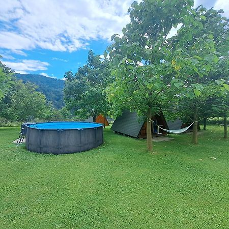 Glamping Hiske Petrin Hotel Tolmin Bagian luar foto