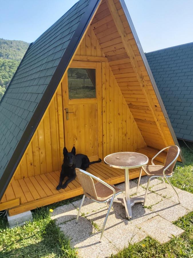 Glamping Hiske Petrin Hotel Tolmin Bagian luar foto