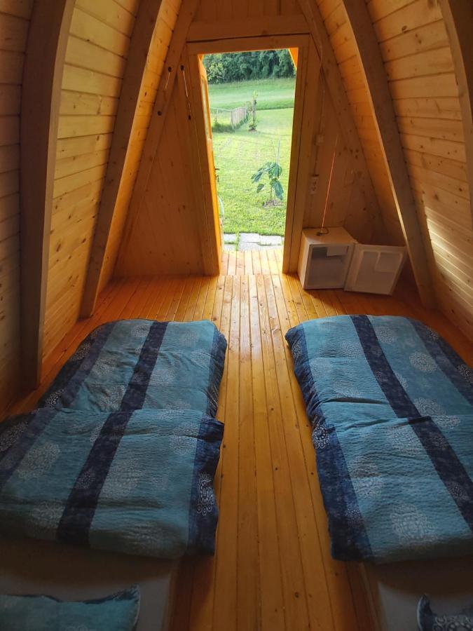 Glamping Hiske Petrin Hotel Tolmin Bagian luar foto