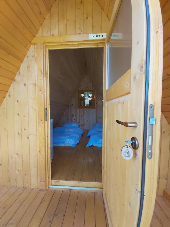 Glamping Hiske Petrin Hotel Tolmin Bagian luar foto