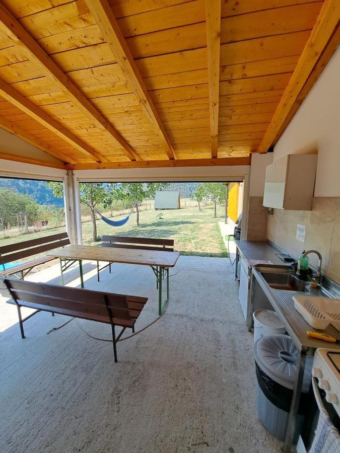 Glamping Hiske Petrin Hotel Tolmin Bagian luar foto