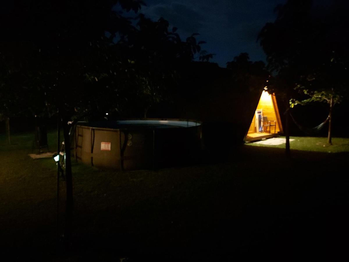 Glamping Hiske Petrin Hotel Tolmin Bagian luar foto