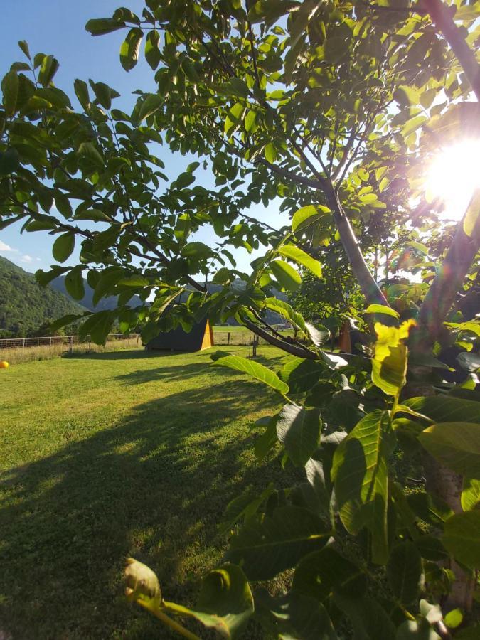 Glamping Hiske Petrin Hotel Tolmin Bagian luar foto