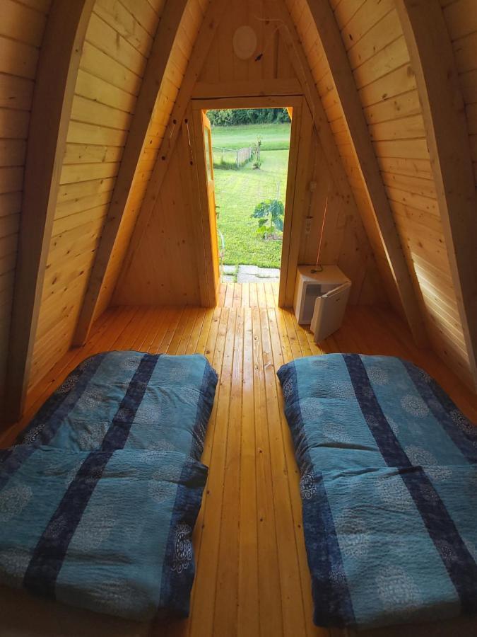 Glamping Hiske Petrin Hotel Tolmin Bagian luar foto