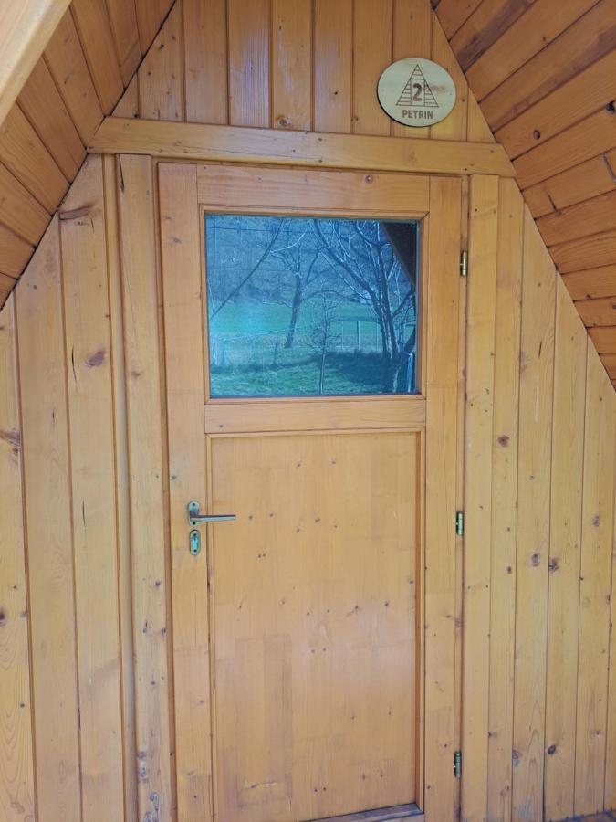 Glamping Hiske Petrin Hotel Tolmin Bagian luar foto