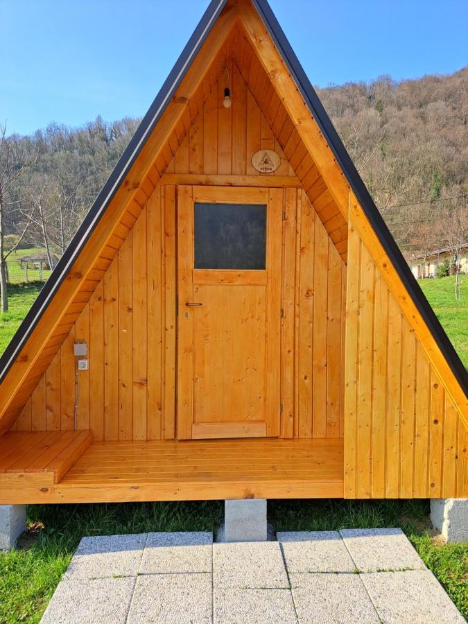 Glamping Hiske Petrin Hotel Tolmin Bagian luar foto